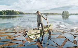 Photographer Uses 17 Square Meters Of Mirror For This Epic Shot