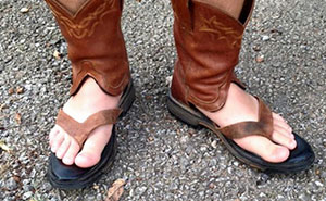 Cowboy Boot Sandals Is The Newest Trend That Keeps Your Toes Cool