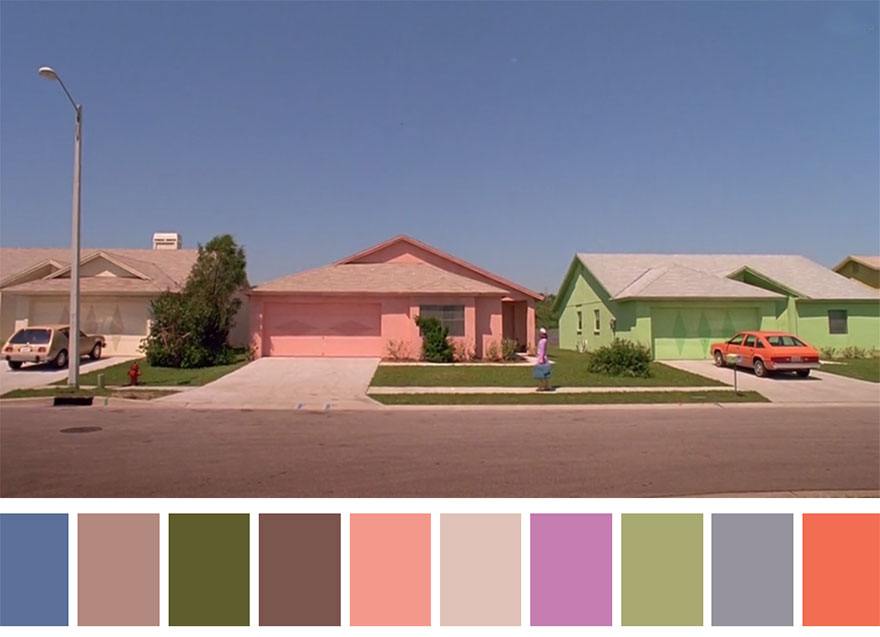 This Tweeter Posts Color Palettes From Famous Movie Scenes | Bored Panda