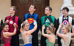 These Teens Secretly Wore Superhero Outfits To Prom
