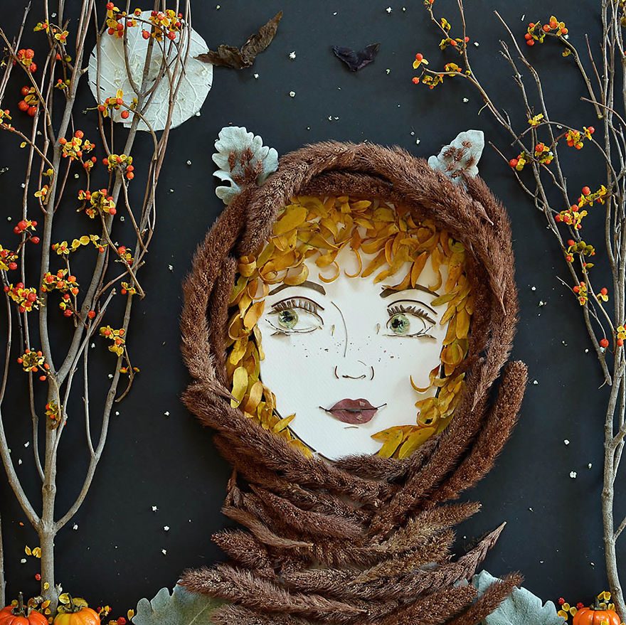 Sister Golden ,Mother Nature Portraits #artpeople