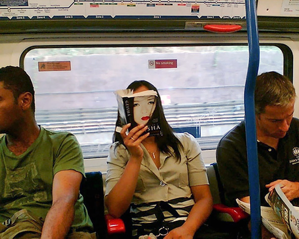 Geisha On A Subway