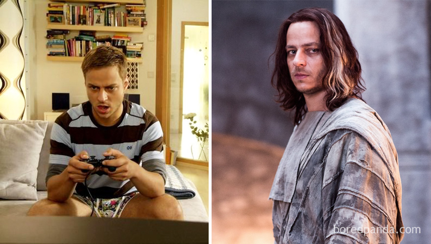 Tom Wlaschiha (In 2008's Spoons) And As Jaqen H'gar (In GoT)
