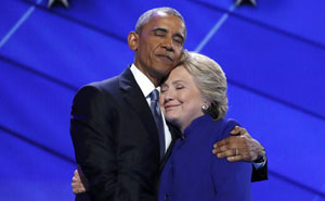 Obama And Clinton's Hug Was Perfect, Until Internet Trolls Ruined Everything