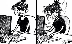 Artist Illustrates Daily Struggles Of A Modern Girl