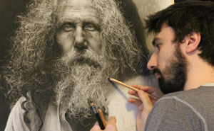 Artist Spends 100s Hours Drawing Hyperrealistic Art Using Renaissance Techniques