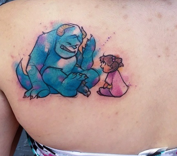 Sully And Boo Tattoo