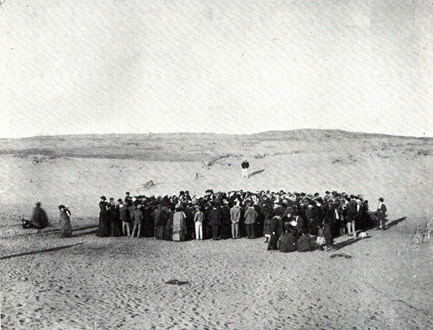 About 100 People Participate In A Lottery To Divide A 12 Acre Plot Of Sand Dunes, That Would Later Become The City Of Tel Aviv, 1909