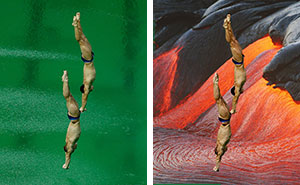 Someone Realized That Olympic Tennis Court Is Actually A Giant Green Screen, And Internet's Reaction Is Hilarious