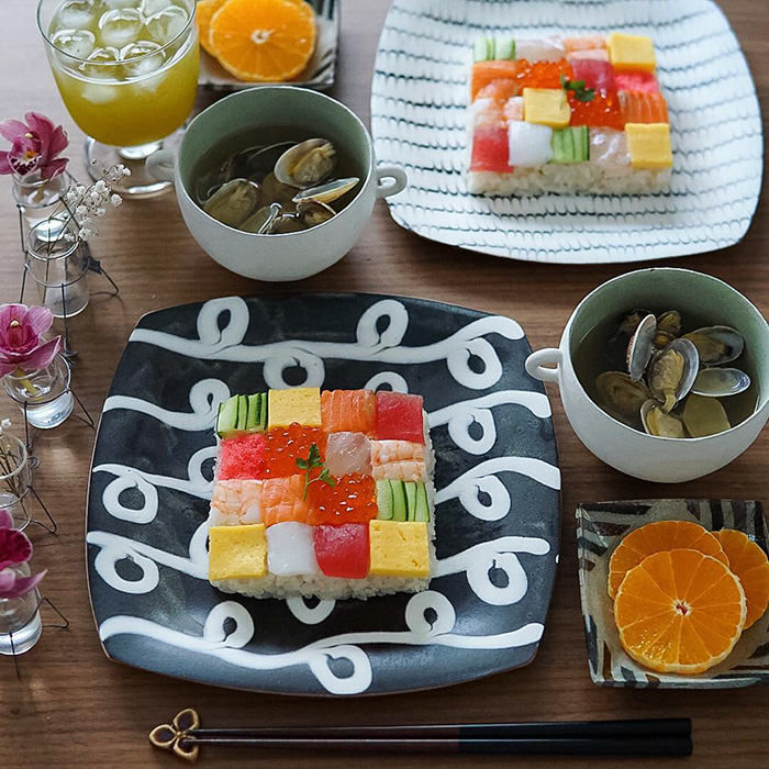 "Mosaic Sushi" biến bữa trưa của bạn thành những tác phẩm nghệ thuật