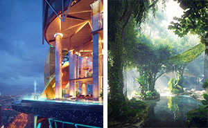 Take A Look Inside The World's First Hotel With It's Own Rainforest