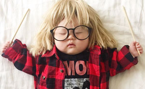 Sleeping Baby Has No Idea She Becomes The Star Of Cosplay During Her Naps