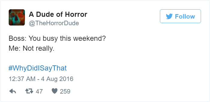 The #WhyDidISayThat Twitter Hashtag Might Be The Funniest Thing Ever