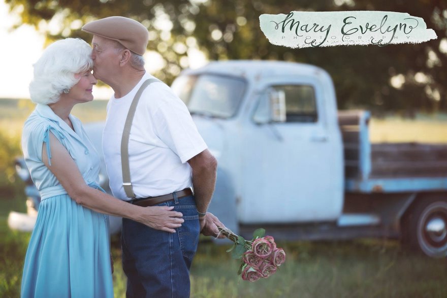 57 years marriage elderly couple love notebook photoshoot mary evelyn clemma sterling elmor 24