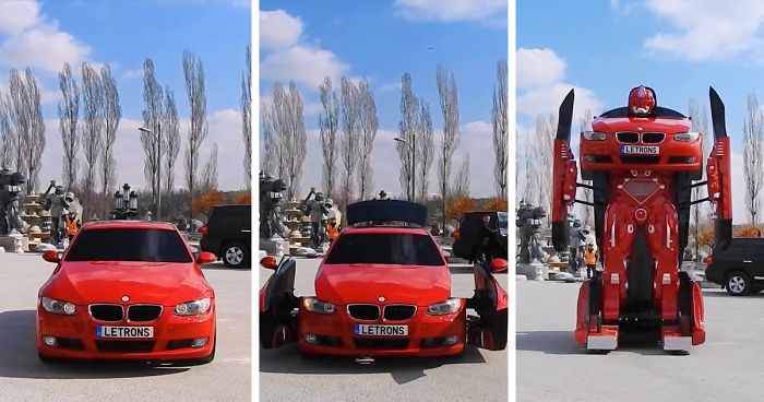 Картинки по запросу Turkish Engineers Just Made A Real-Life Drivable BMW Transformer (Video)