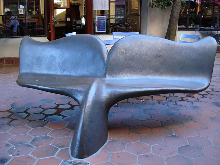Whale Tail Bench