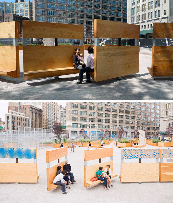 Creative Benches In New York
