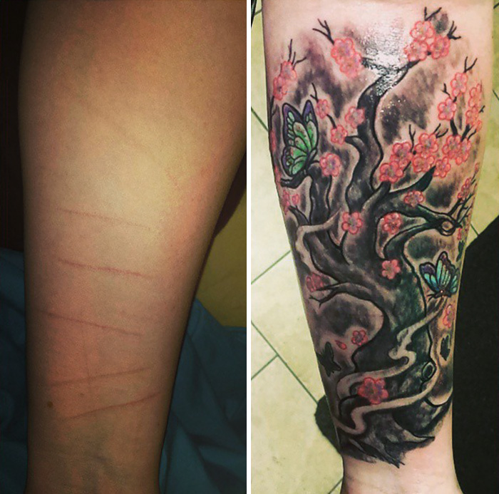 10+ ScarCovering Tattoos With Amazing Stories Behind Them