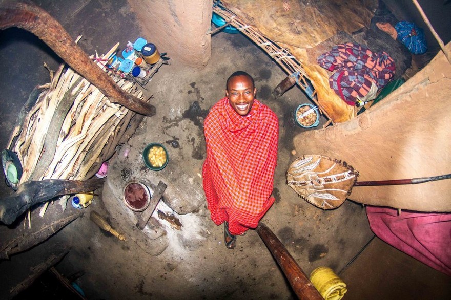 Manyatta, Kenya, Ezekiel, 22--Year-Old Warrior