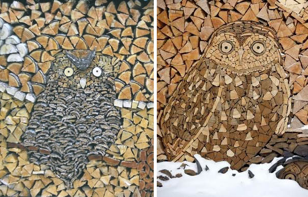 Owl Mosaics