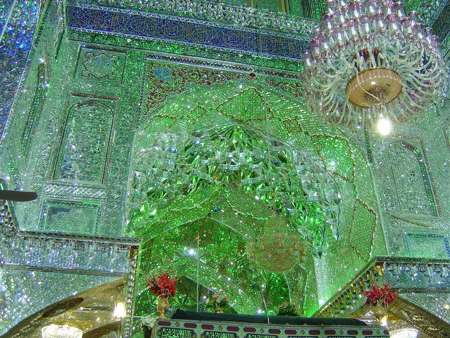 emerald-tomb-ceiling-shah-cheragh-shiraz-iran-12a