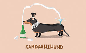 8 Punny Greeting Cards With Celebrities As Animals