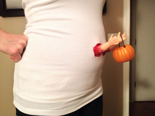 we didn't want our unborn child to miss Halloween