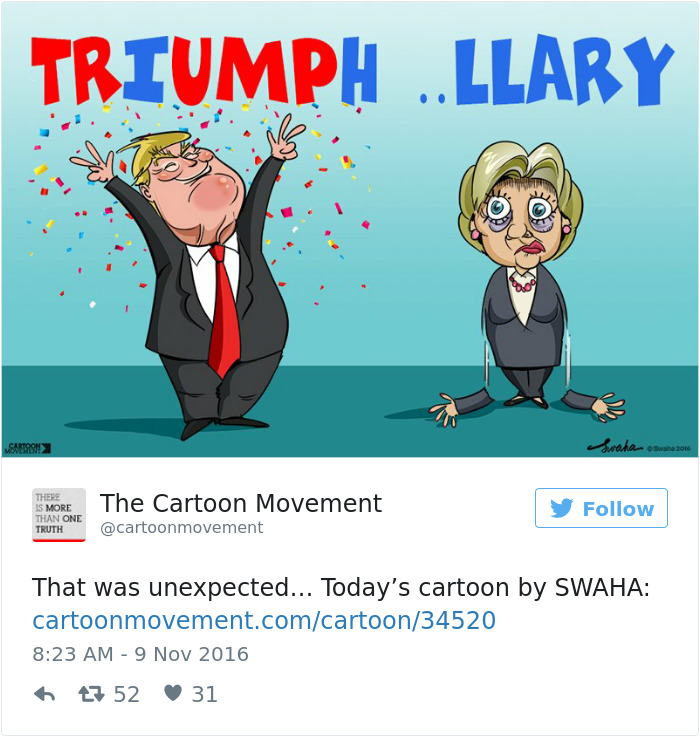 Trump Caricature