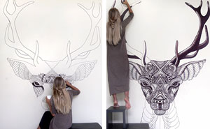 This Artist Brings Blank Walls To Life