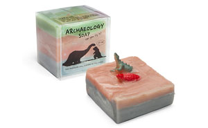 This Archaeology Soap Has Hidden Dinosaurs Inside