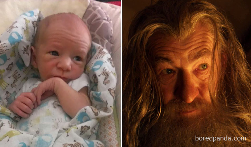 So My Friends Baby Looks Like Gandalf