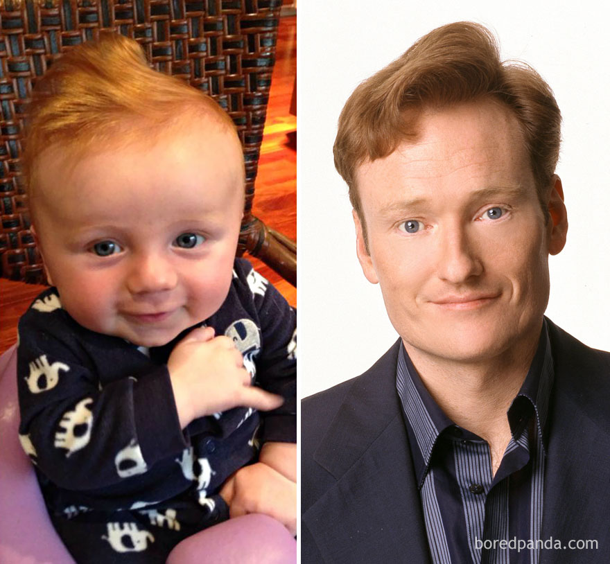This Baby Looks Like Conan O
