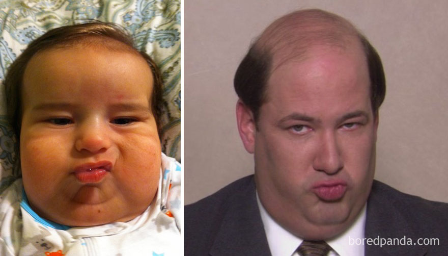 Baby Looks Like Kevin From The Office