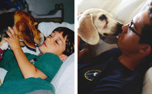 10+ Before-And-After Pics Of Dogs And Their Owners Growing Up Together
