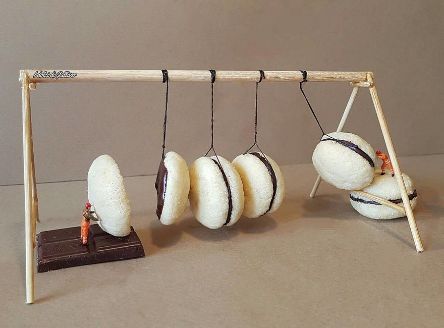 Matteo Stucchi Pastry Miniature Worlds #artpeople