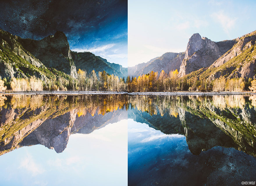 Photographer Flipped His Photo Upside Down And The Result Surprised Him