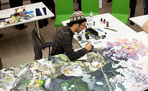 Japanese Artist Worked 10 Hours/Day For 3.5 Years To Create His Giant Pen & Ink Drawing