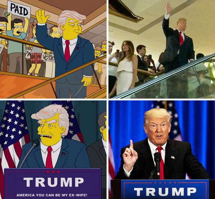 The Simpsons Predicted Trump For President Way Back In 2000