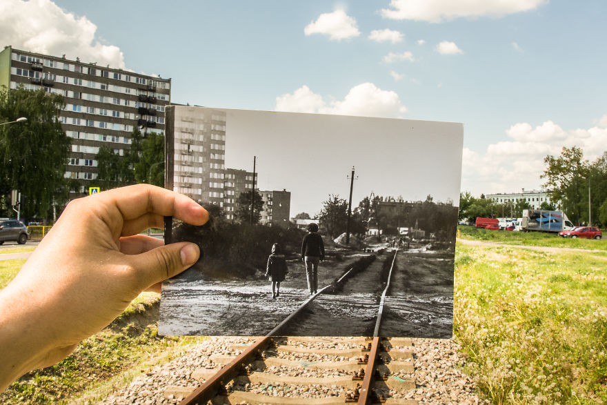 Then And Now: I Captured Hundred Years Old Polish City Pruszkow