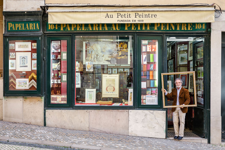 Life Is A Work Of Art For José Manuel Fragueiro Dominguez, Stationery Store Owner