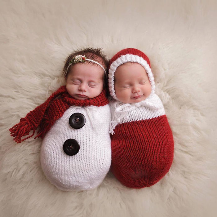 10+ Babies Celebrating Their First Ever Christmas