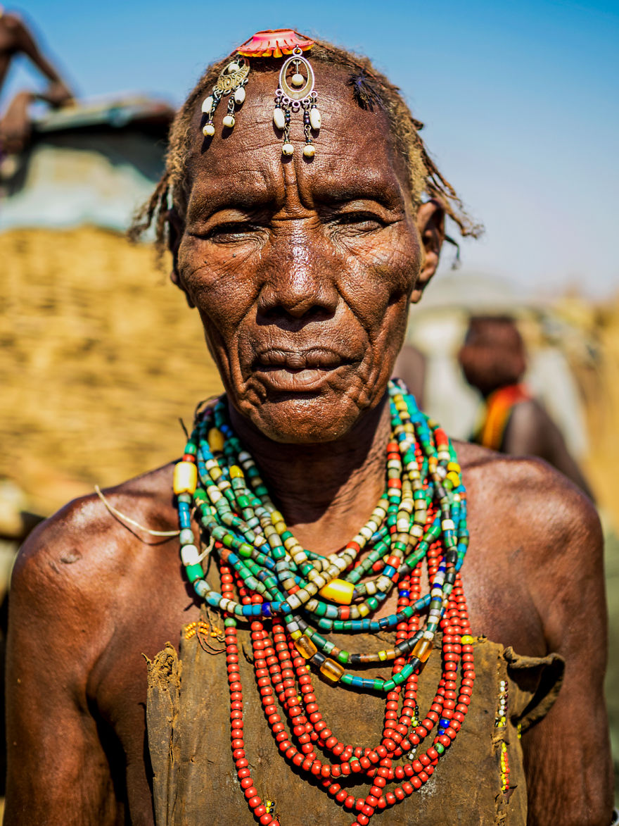 Woman From The Dassanech Tribe