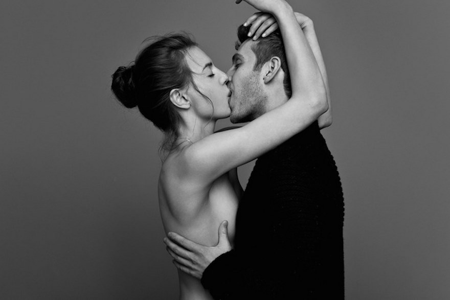 Couples Passionately Kissing