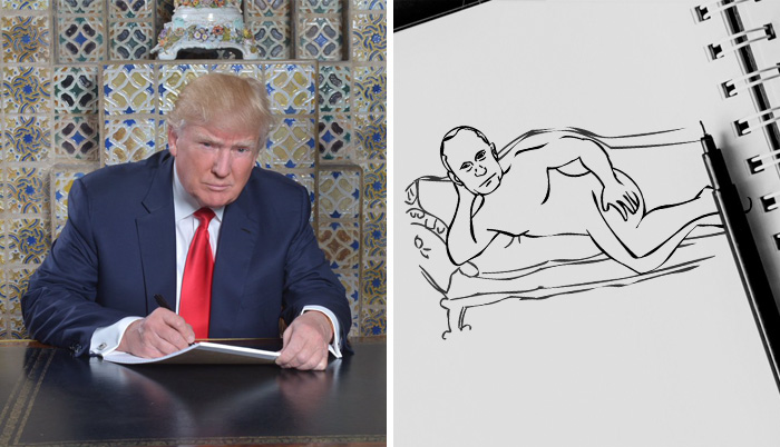 Draw Me Like One Of Your French Girls, Donald