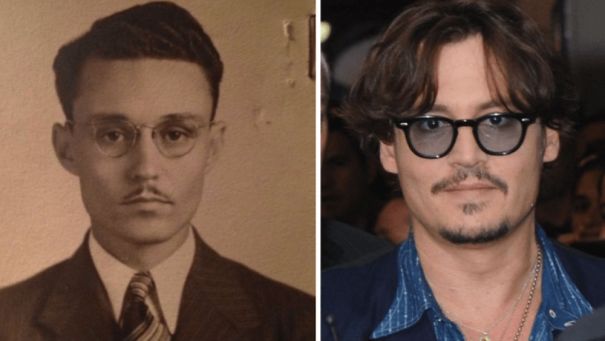 Johnny Depps Doppleganger From The Past