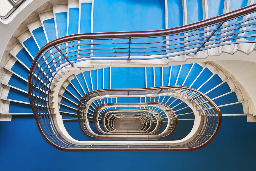 I Photographed Spiral Staircases, The Hidden Time Machines Of Budapest