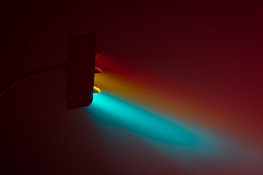 Long Exposure Photos Of Traffic Lights In The Fog By Lucas Zimmermann