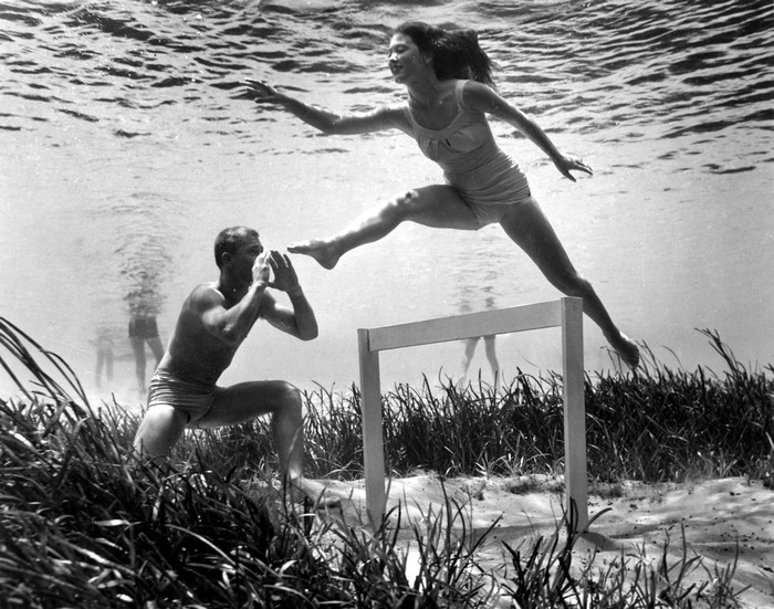 Shot Underwater In 1938 by Bruce Mozert