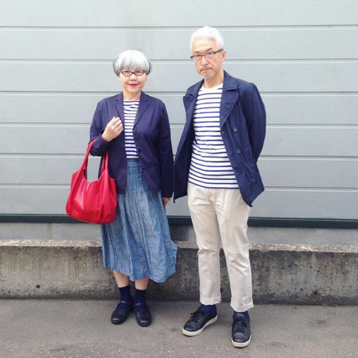 Couple Married For 37 Years Always Dress In Matching Outfits #8