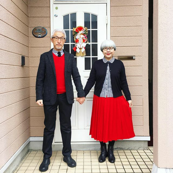 Couple Married For 37 Years Always Dress In Matching Outfits #1